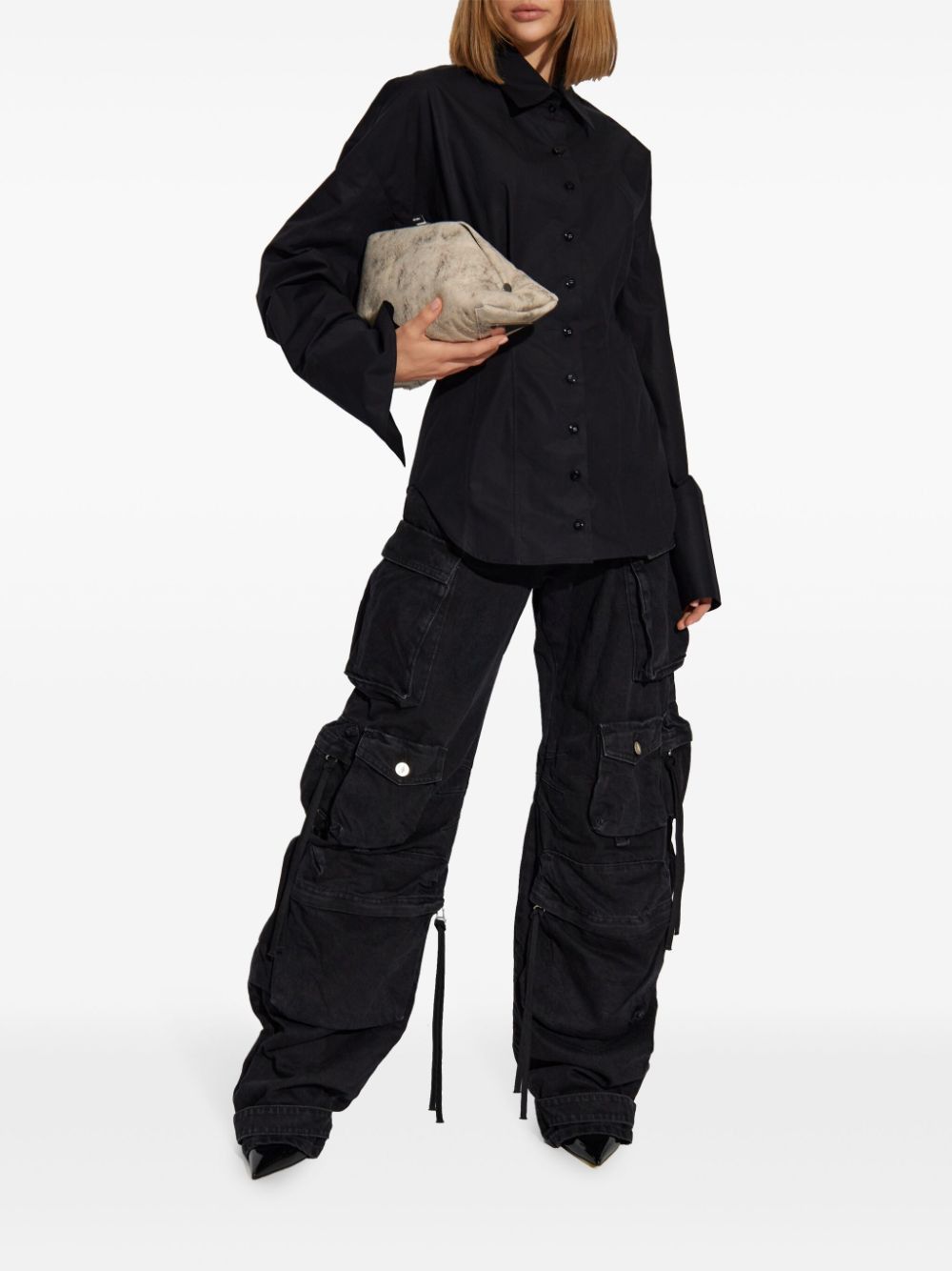 The Attico COTTON SHIRT Size S / US 4 / IT 40 - 4 Thumbnail