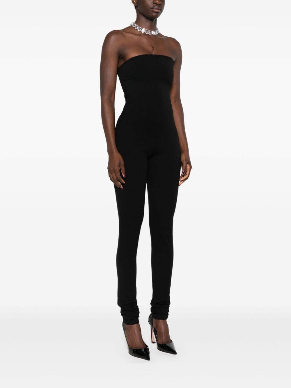 The Attico OFF SHOULDER LONG JUMPSUIT Size S / US 4 / IT 40 - 3 Thumbnail