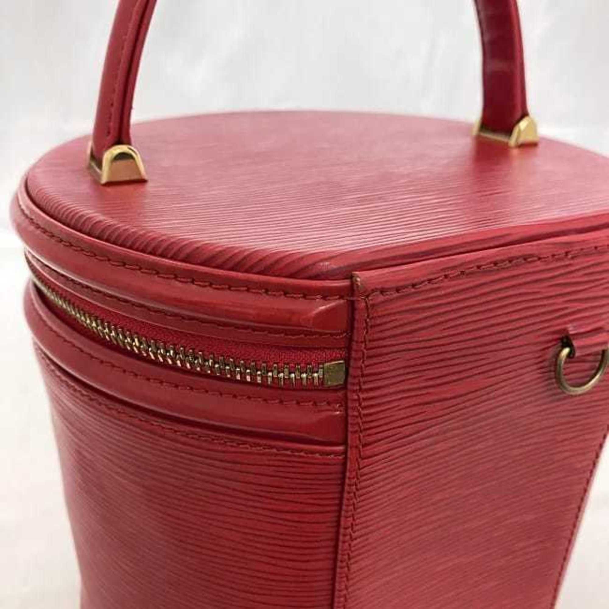 Louis Vuitton Louis Vuitton Vanity Bag Cannes f-21544 Red Castilian Epi M48037 Handbag Leather AS0938 LOUIS VUITTON Key Bucket Padlock Women's Size ONE SIZE - 9 Thumbnail