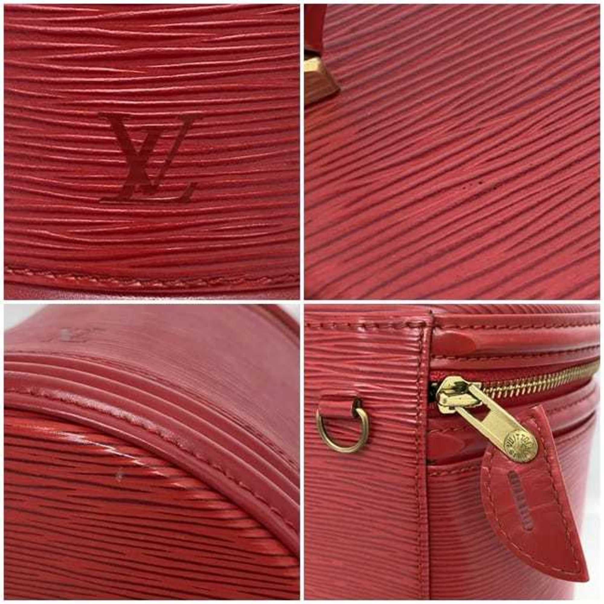 Louis Vuitton Louis Vuitton Vanity Bag Cannes f-21544 Red Castilian Epi M48037 Handbag Leather AS0938 LOUIS VUITTON Key Bucket Padlock Women's Size ONE SIZE - 10 Thumbnail