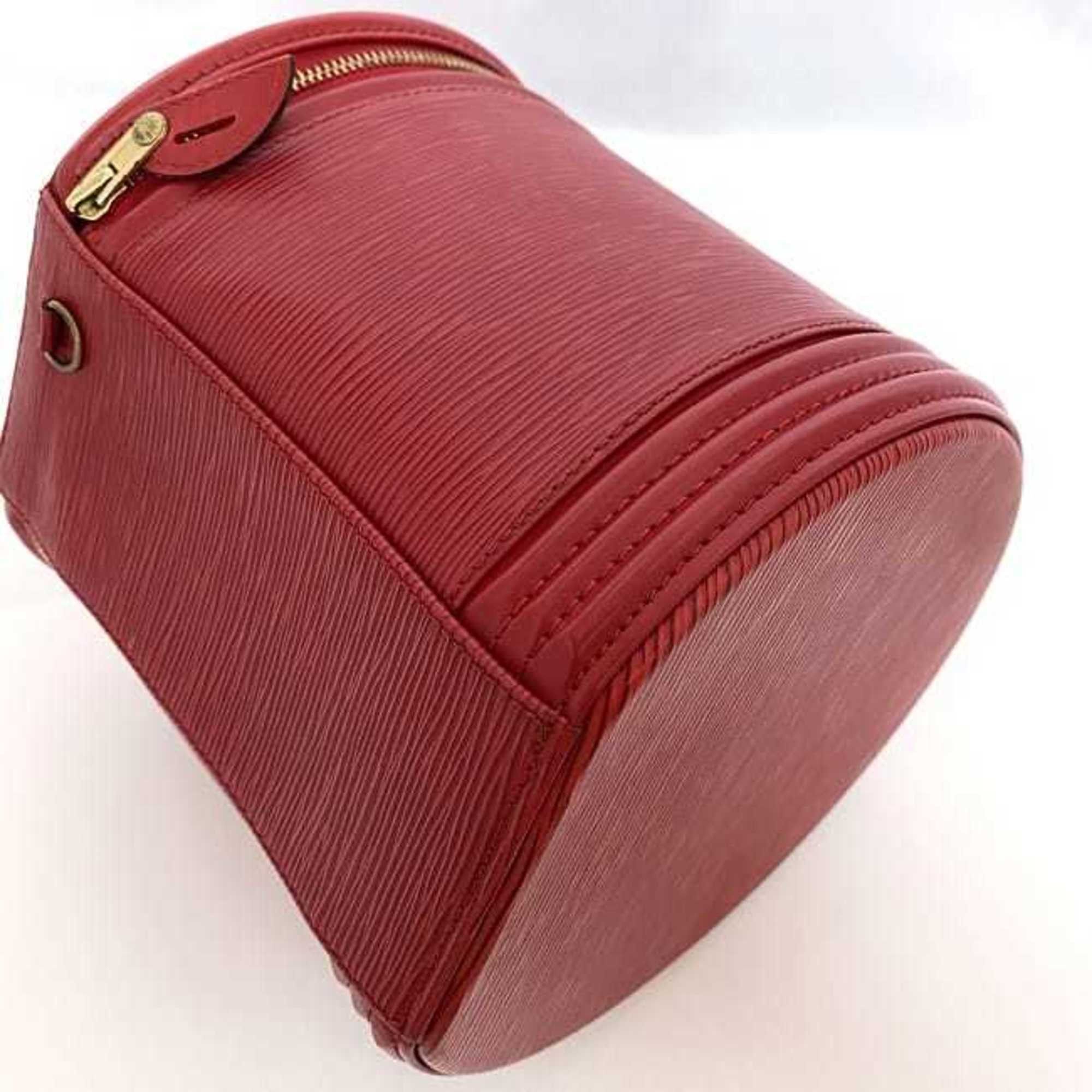Louis Vuitton Louis Vuitton Vanity Bag Cannes f-21544 Red Castilian Epi M48037 Handbag Leather AS0938 LOUIS VUITTON Key Bucket Padlock Women's Size ONE SIZE - 5 Thumbnail