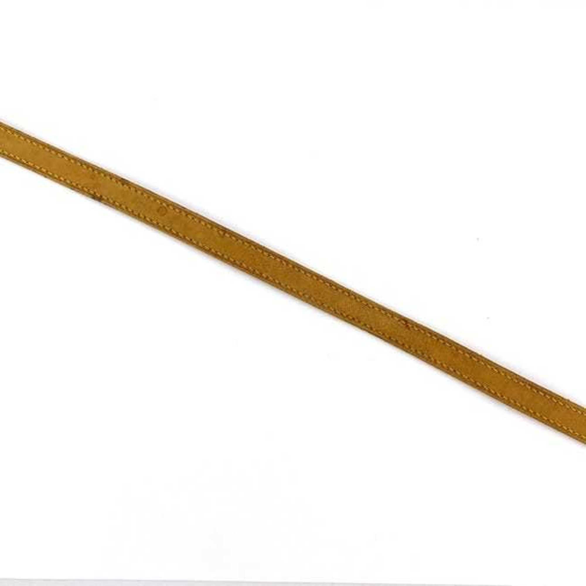 Louis Vuitton Louis Vuitton Shoulder Strap ec-21461 Beige 100cm Tanned Leather GP LOUIS VUITTON Retrofit 2-way Women's Bag Only LV Size ONE SIZE - 4 Thumbnail