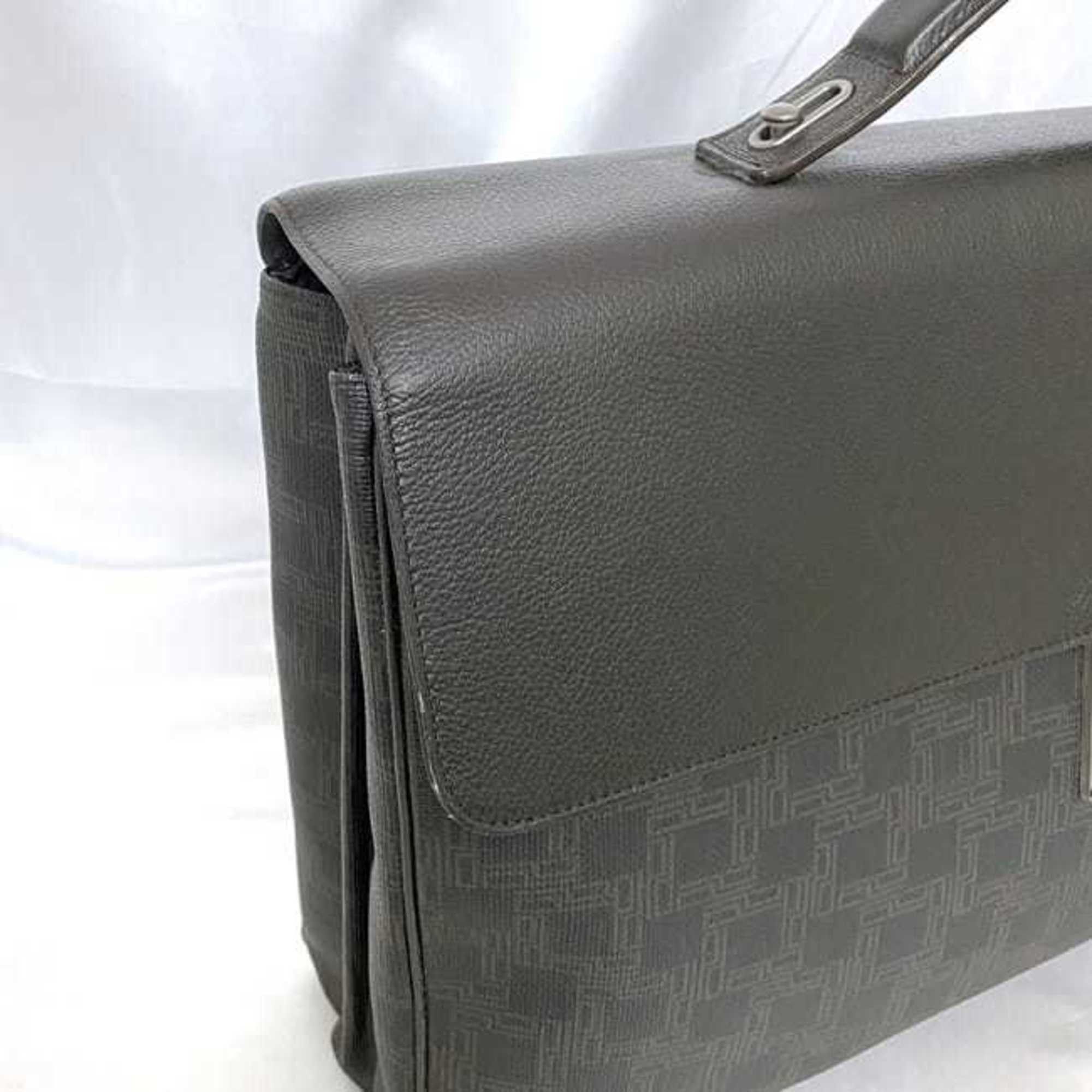 Alfred Dunhill Dunhill bag ec-21445 dark brown D8 leather dunhill key flap number lock men's a4 Size ONE SIZE - 8 Thumbnail