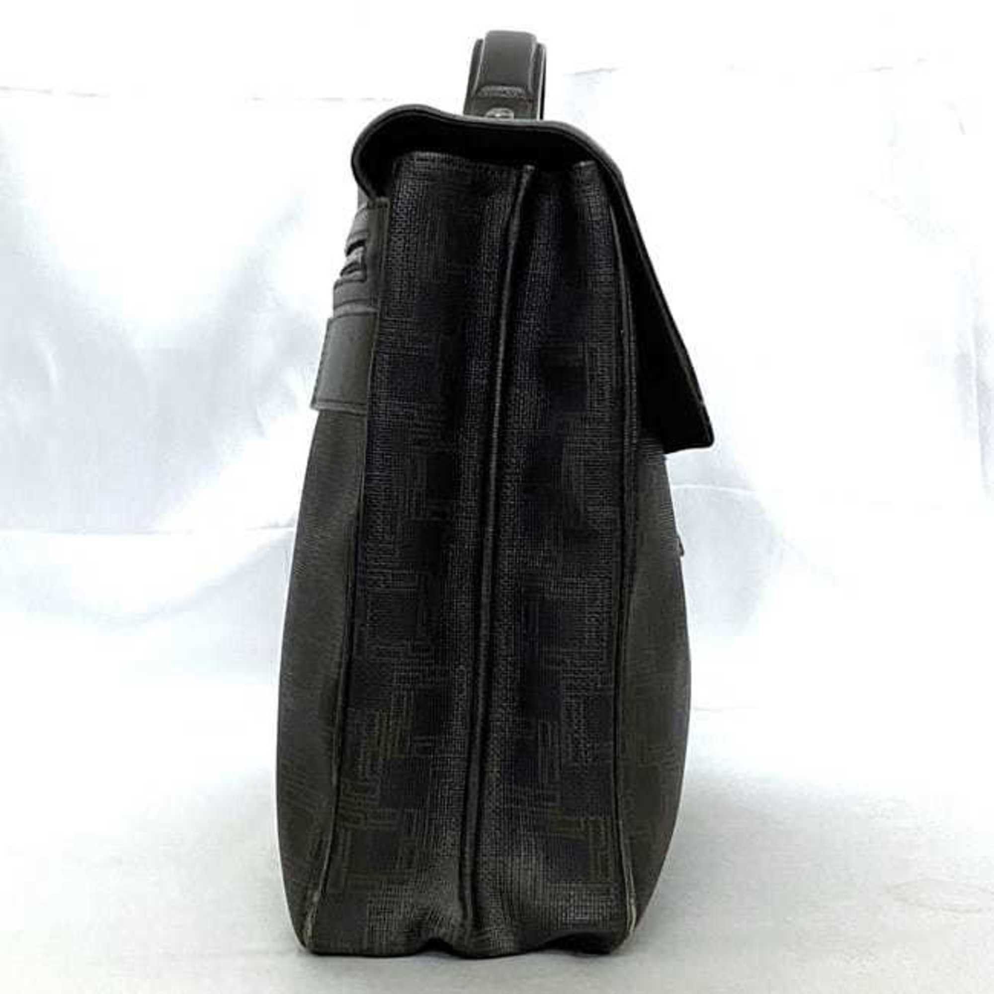 Alfred Dunhill Dunhill bag ec-21445 dark brown D8 leather dunhill key flap number lock men's a4 Size ONE SIZE - 3 Thumbnail