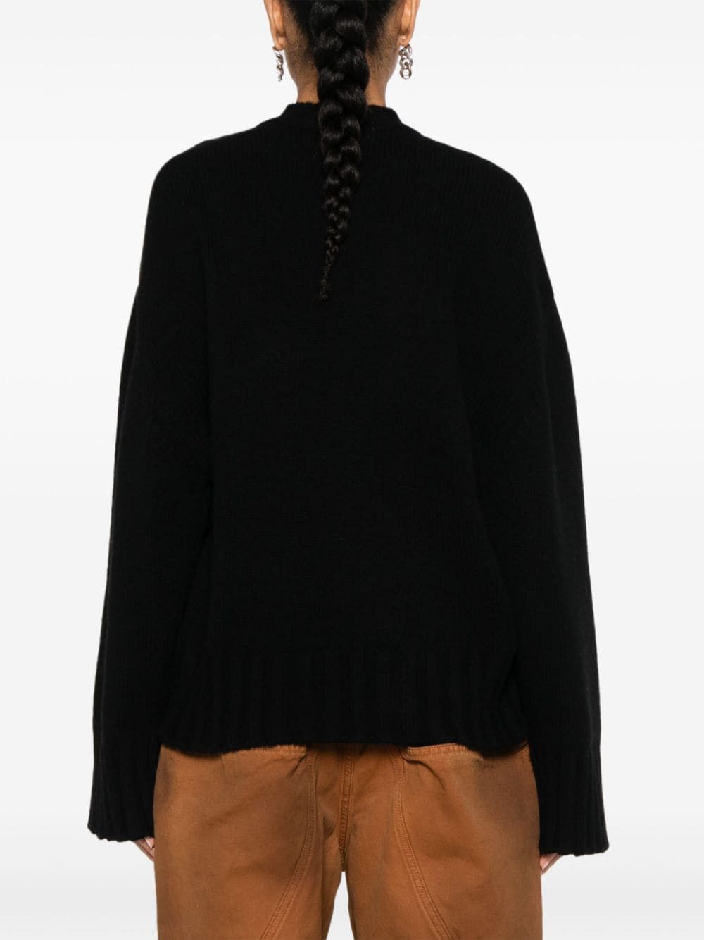 The Attico WOOL BLEND CREWNECK SWEATER Size S / US 4 / IT 40 - 3 Thumbnail