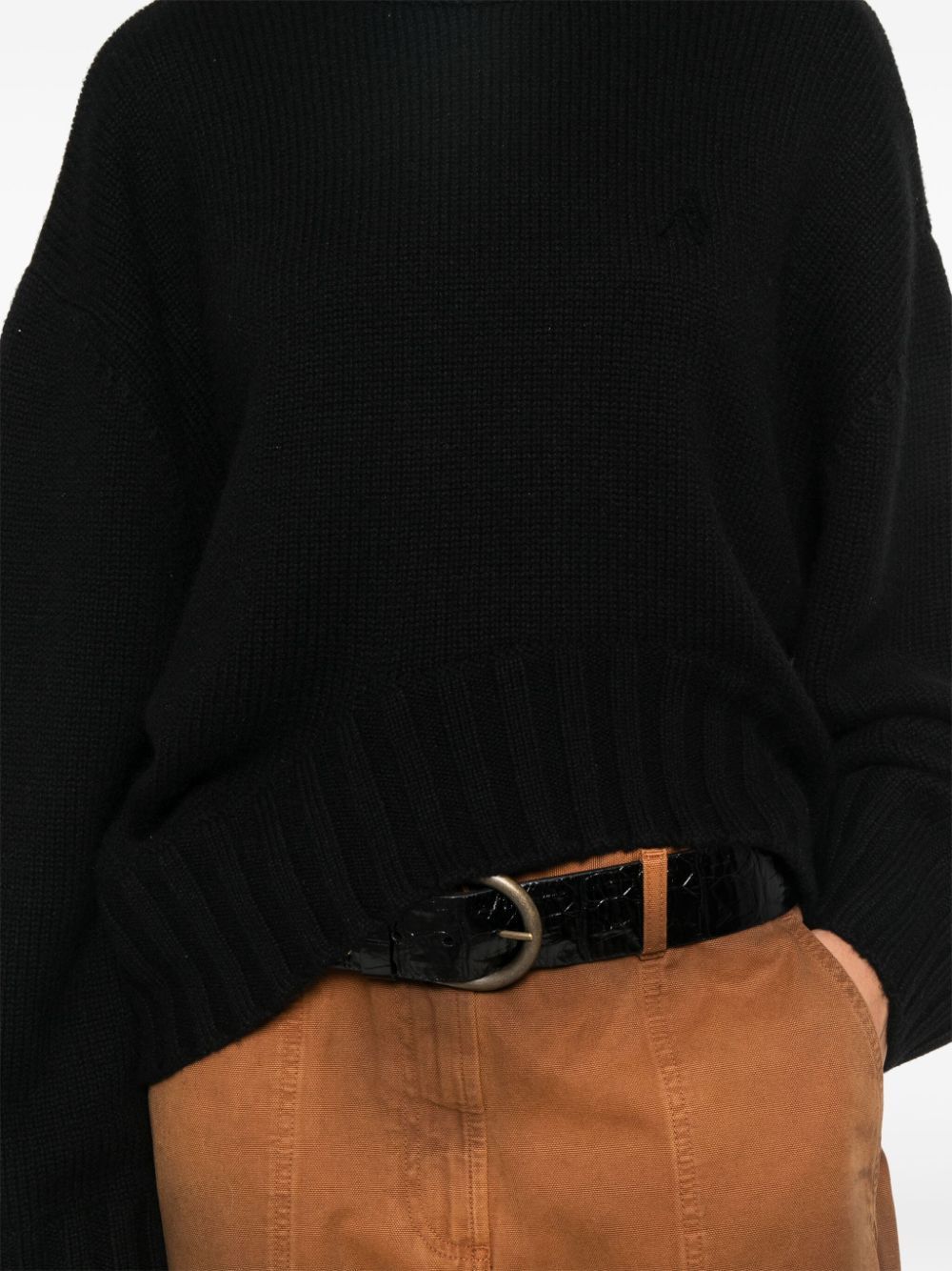 The Attico WOOL BLEND CREWNECK SWEATER Size S / US 4 / IT 40 - 5 Thumbnail