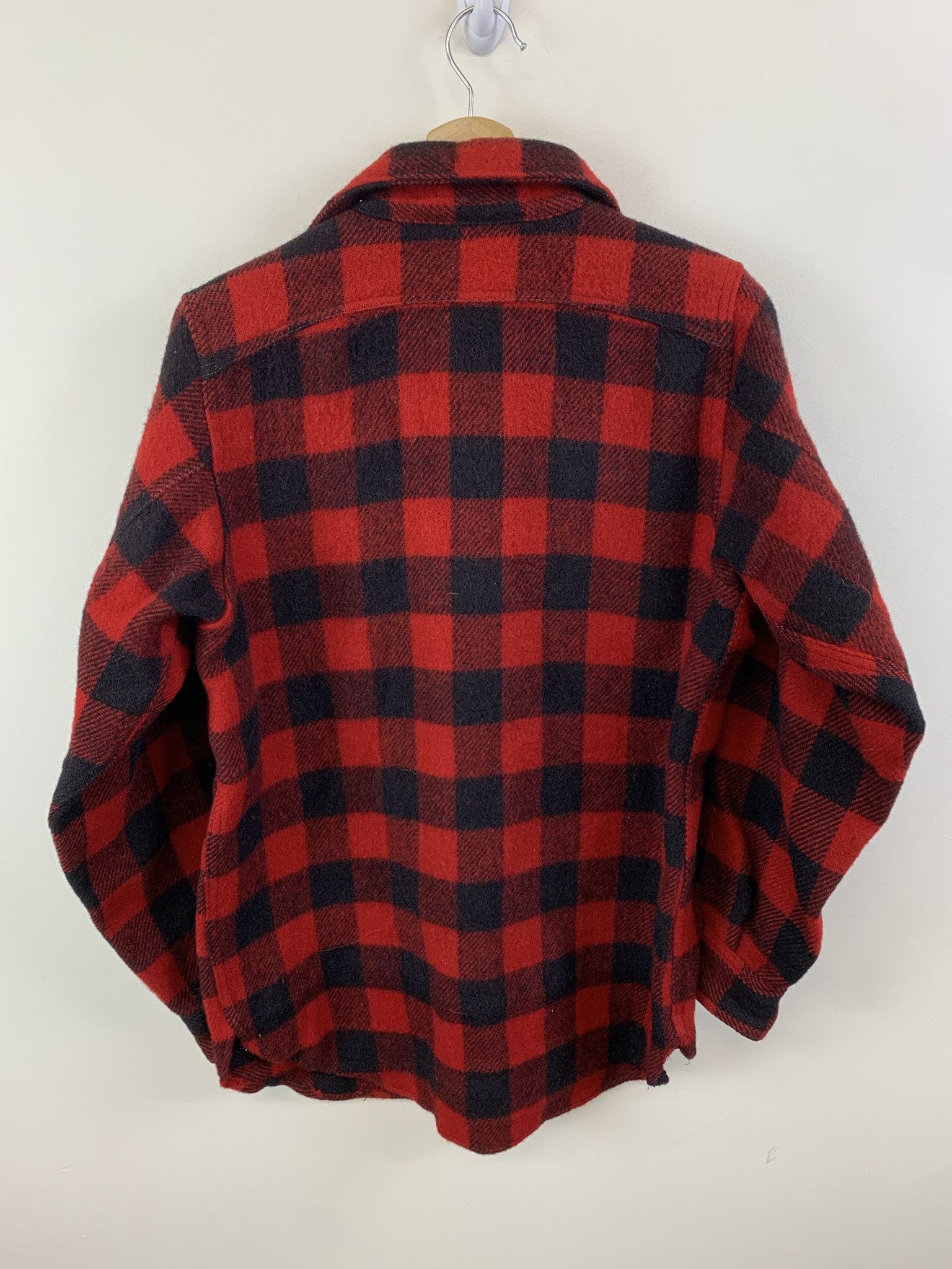 Flannel Vintage Flannel 1990s Reliance Buffalo Plaid Thick Wool Flannel Size M Size US M / EU 48-50 / 2 - 3 Thumbnail
