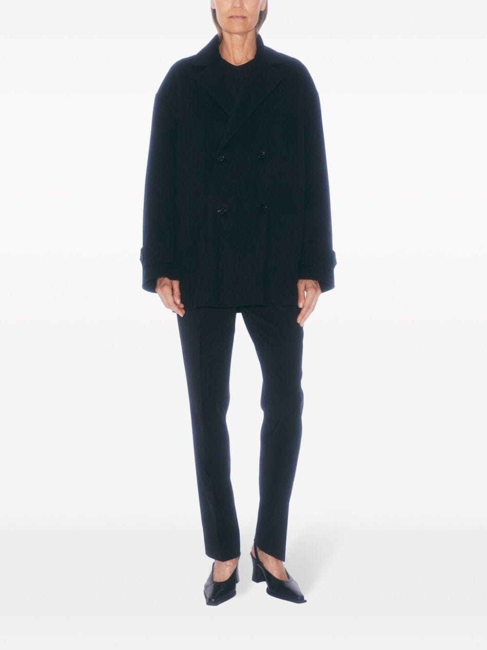Filippa K WOOL DOUBLE-BREASTED COAT Size S / US 4 / IT 40 - 2 Thumbnail