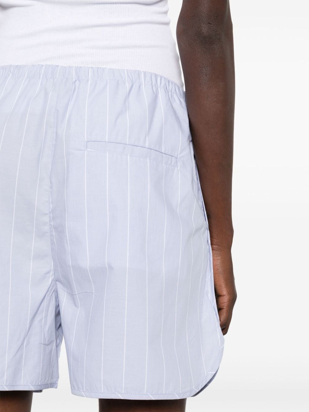 Filippa K STRIPED DRAWSTRING SHORTS Size 27" / US 4 / IT 40 - 2 Thumbnail