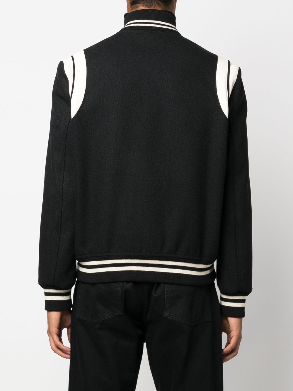 Saint Laurent Paris WOOL BOMBER JACKET Size US S / EU 44-46 / 1 - 3 Thumbnail