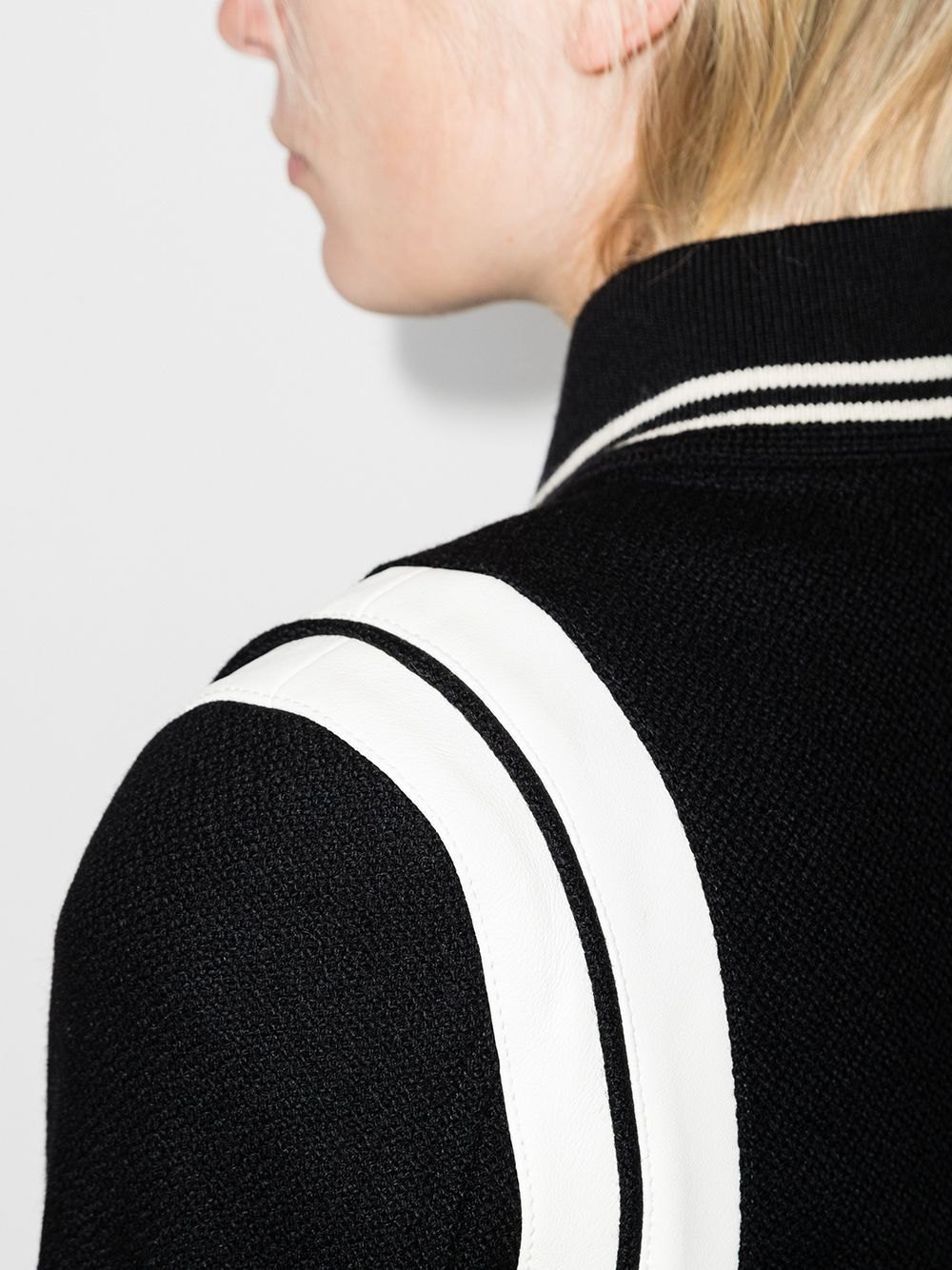Saint Laurent Paris WOOL BOMBER JACKET Size S / US 4 / IT 40 - 5 Thumbnail