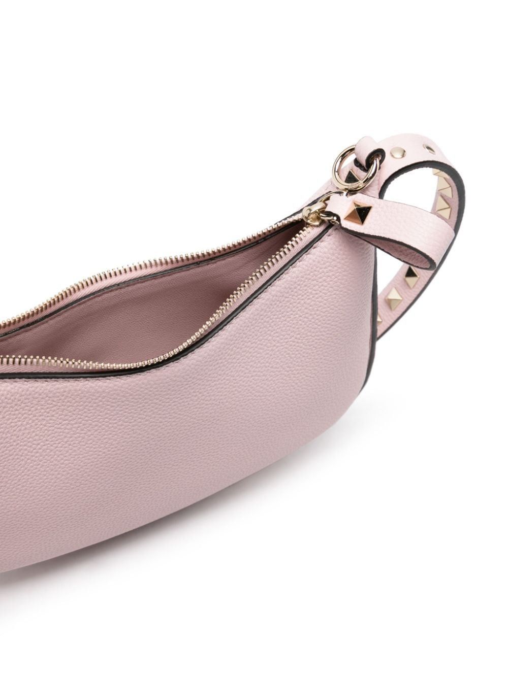 Valentino ROCKSTUD MINI LEATHER HOBO BAG Size ONE SIZE - 3 Thumbnail