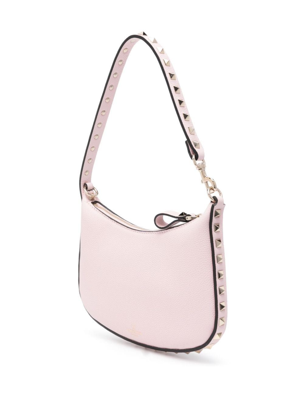 Valentino ROCKSTUD MINI LEATHER HOBO BAG Size ONE SIZE - 4 Thumbnail