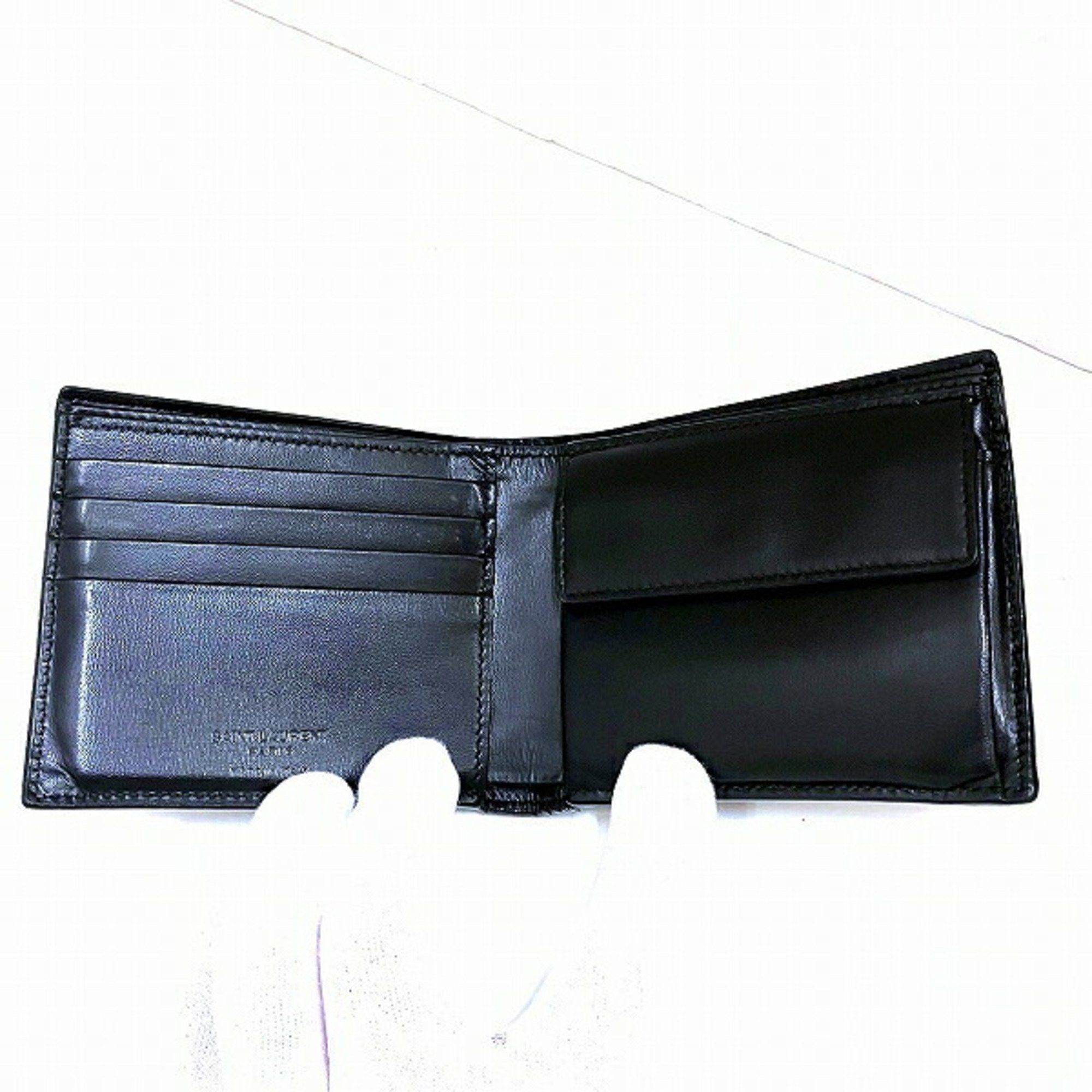 Saint Laurent Paris Saint Laurent Tiny Cassandra GBL610193 Bi-fold wallet for men Size ONE SIZE - 2 Thumbnail