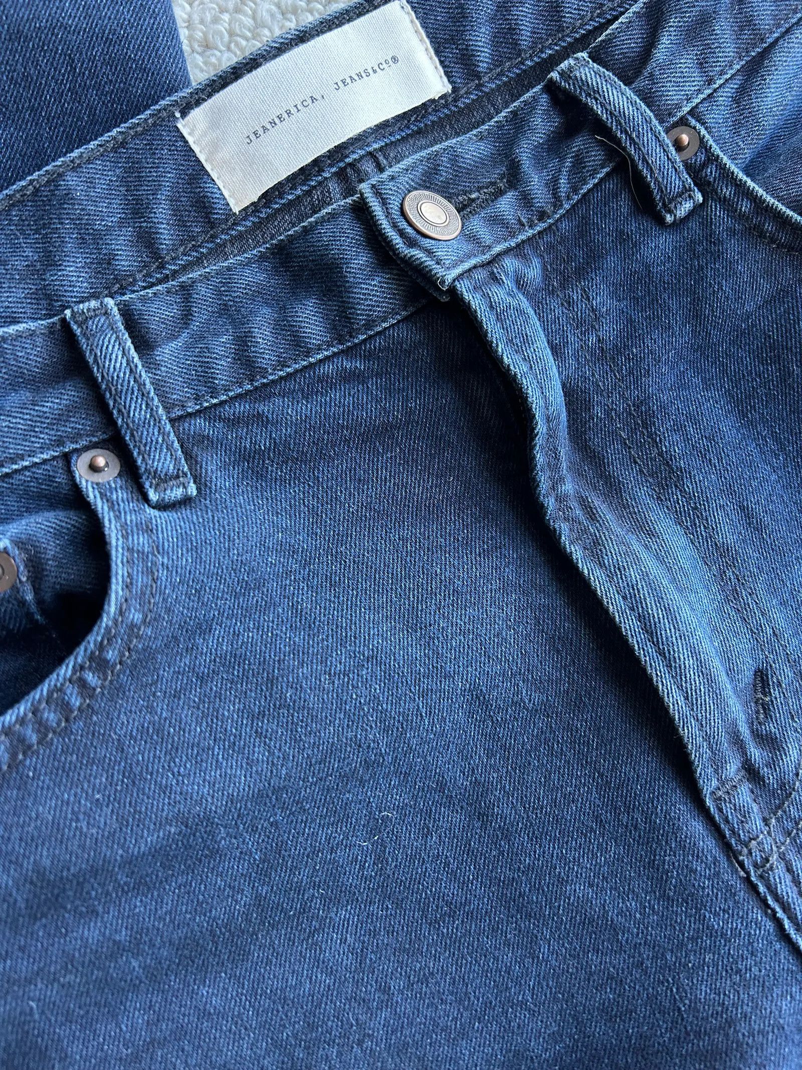 JEANERICA JEANERICA Blue Black Jeans Size US 32 / EU 48 - 2 Thumbnail