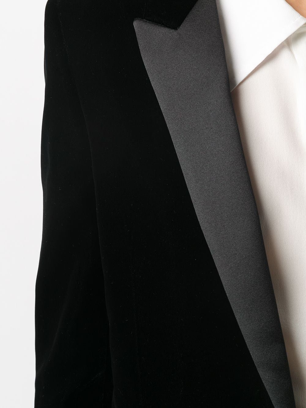 Saint Laurent Paris VELVET SMOKING JACKET Size S / US 4 / IT 40 - 2 Thumbnail