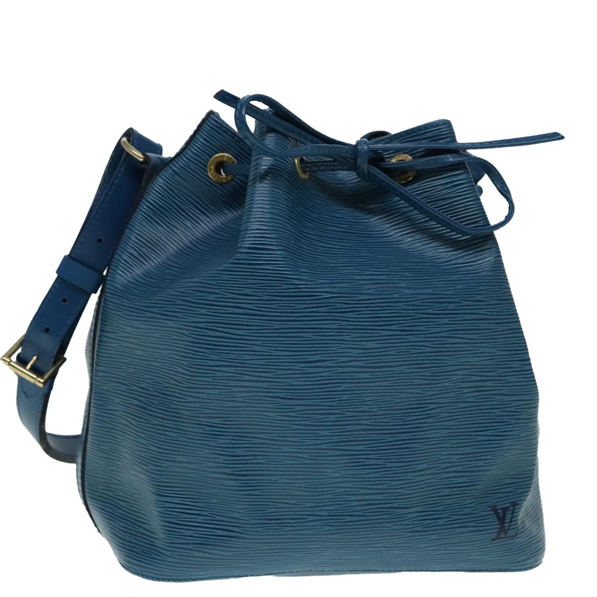 Louis Vuitton Noé Blue Leather Shoulder Bag (Pre-Owned) Size ONE SIZE - 12 Thumbnail