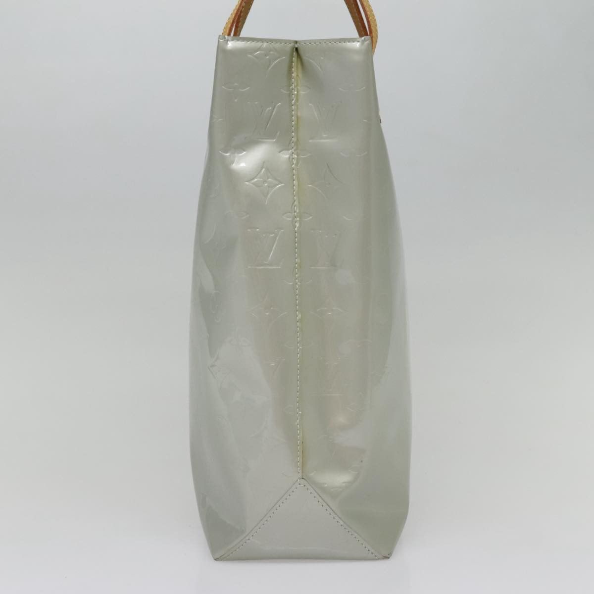 Louis Vuitton Reade Grey Patent Leather Tote Bag (Pre-Owned) Size ONE SIZE - 3 Thumbnail