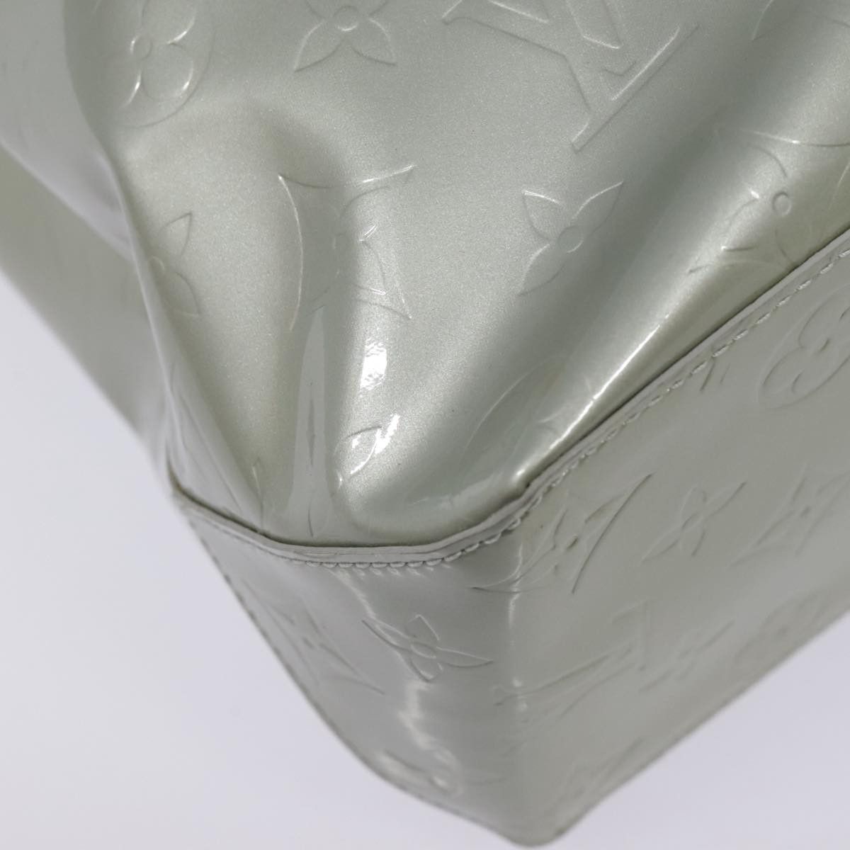 Louis Vuitton Reade Grey Patent Leather Tote Bag (Pre-Owned) Size ONE SIZE - 14 Thumbnail