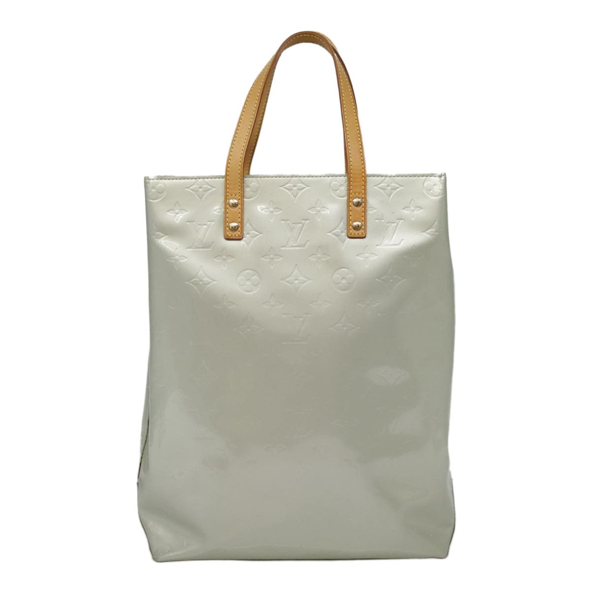 Louis Vuitton Reade Grey Patent Leather Tote Bag (Pre-Owned) Size ONE SIZE - 2 Thumbnail