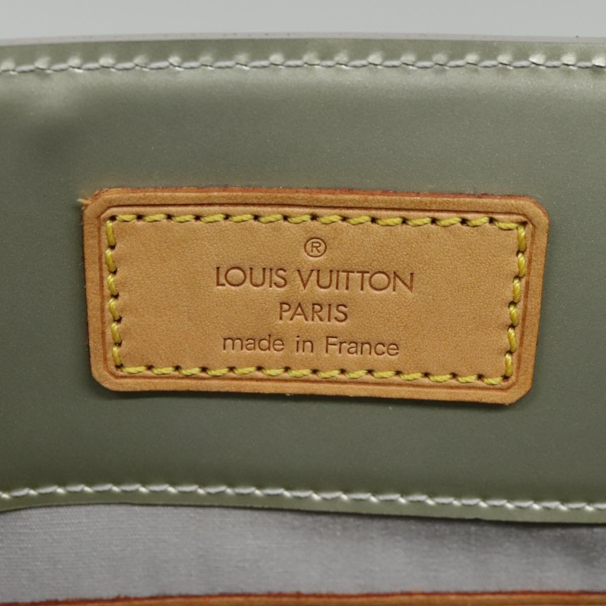 Louis Vuitton Reade Grey Patent Leather Tote Bag (Pre-Owned) Size ONE SIZE - 10 Thumbnail