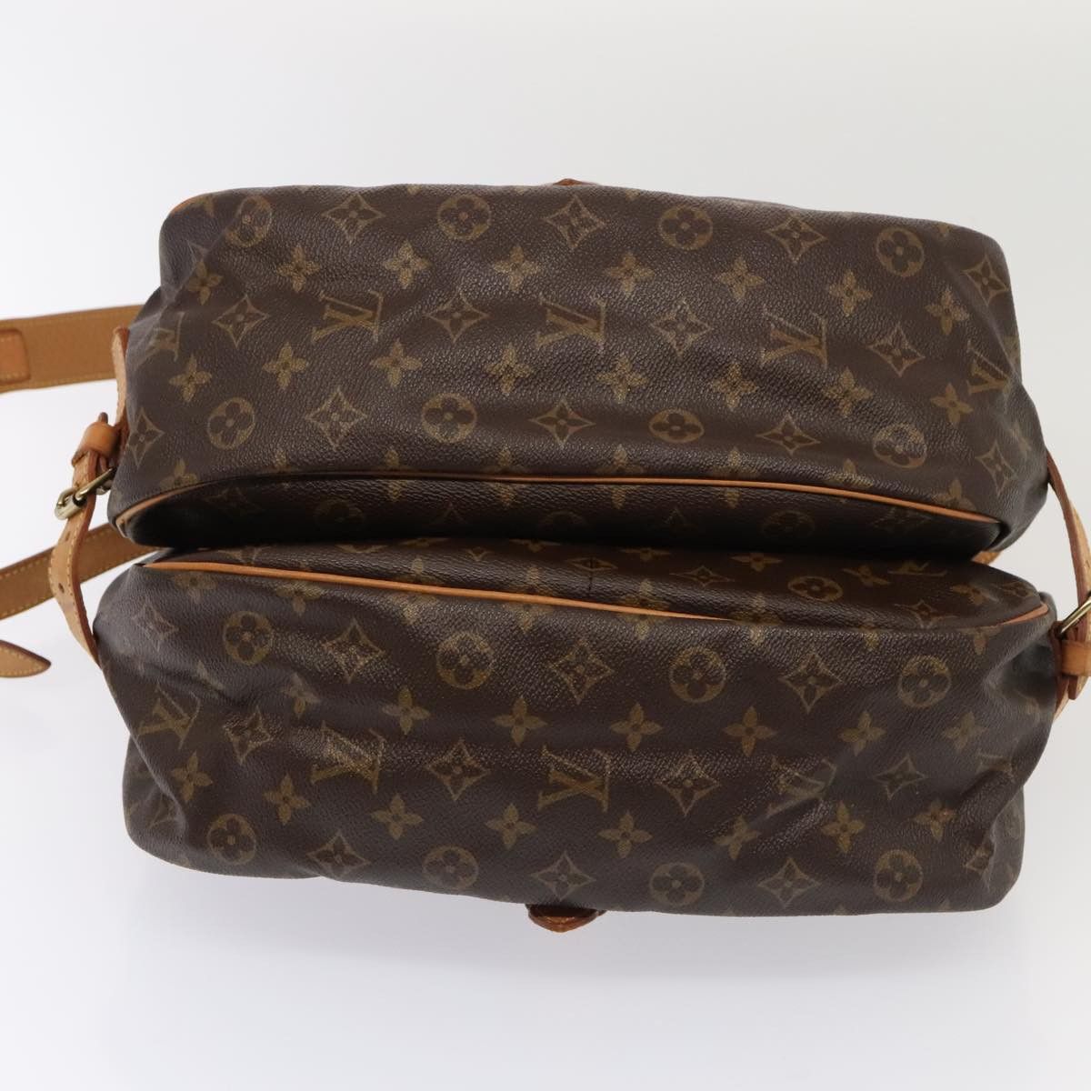 Louis Vuitton Saumur 35 Brown Canvas Shoulder Bag (Pre-Owned) Size ONE SIZE - 6 Thumbnail