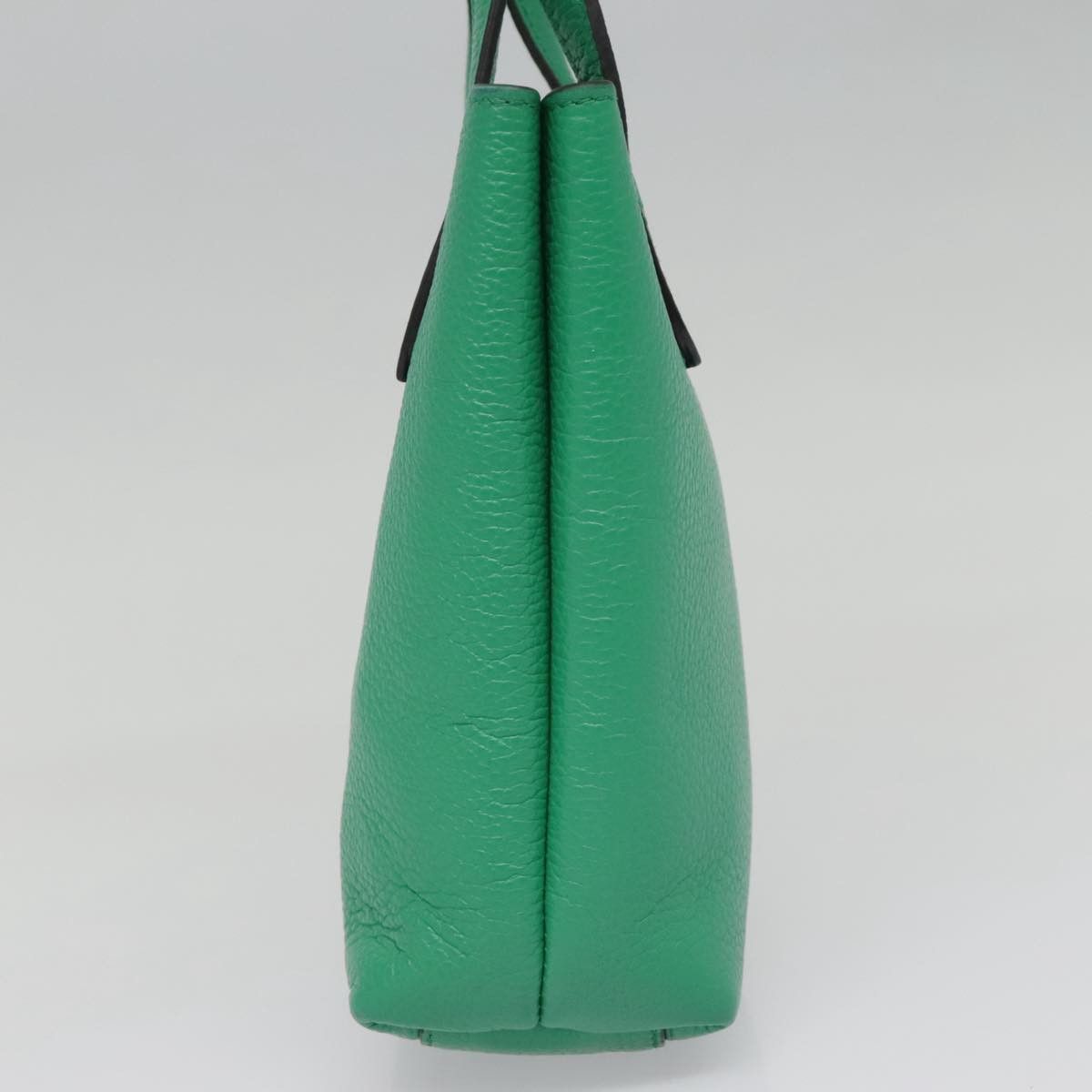 Salvatore Ferragamo Gancini Green Leather Handbag (Pre-Owned) Size ONE SIZE - 4 Thumbnail