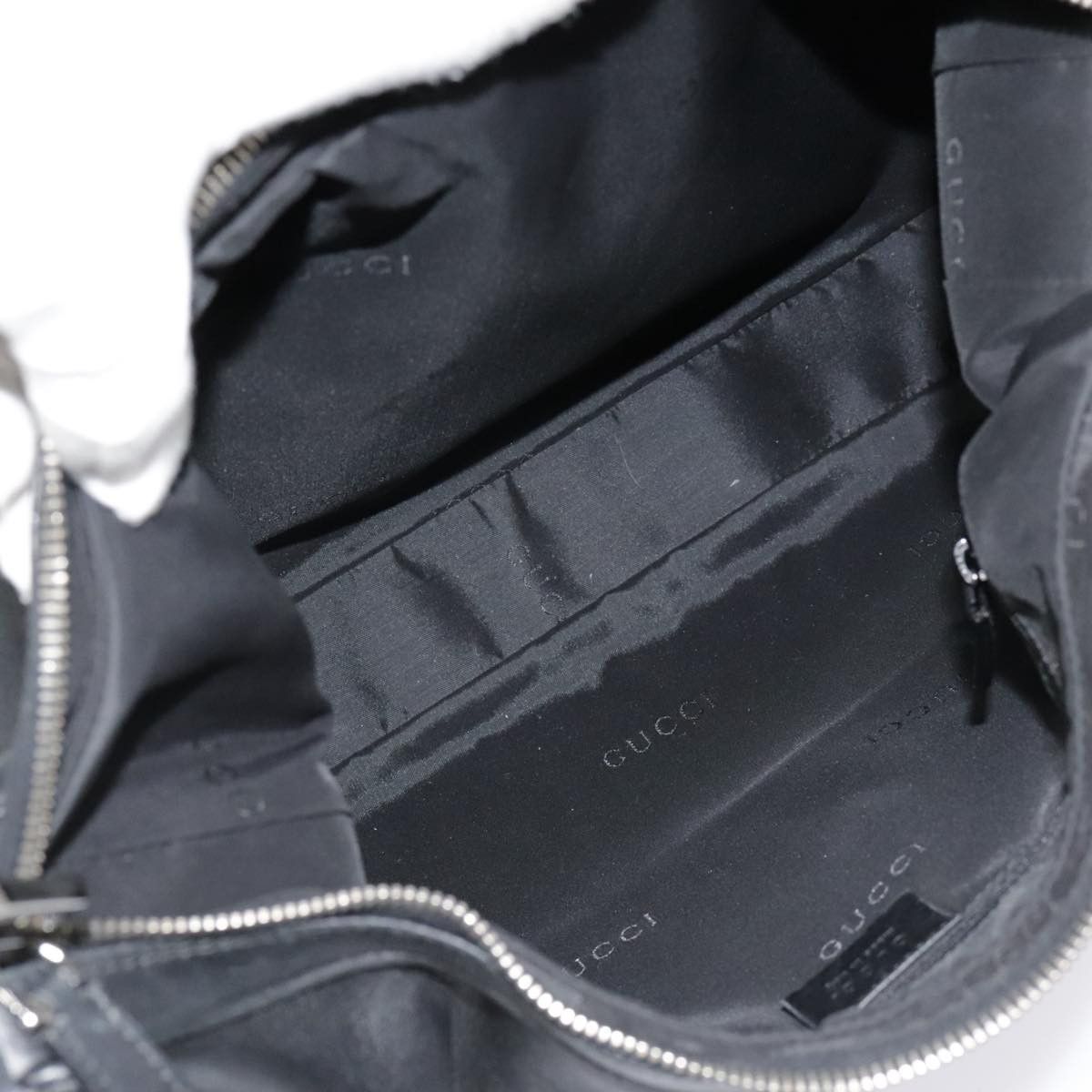 Gucci Black Leather Shoulder Bag (Pre-Owned) Size ONE SIZE - 13 Thumbnail