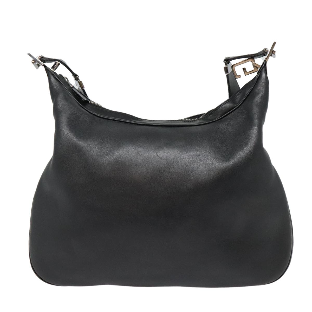 Gucci Black Leather Shoulder Bag (Pre-Owned) Size ONE SIZE - 2 Thumbnail