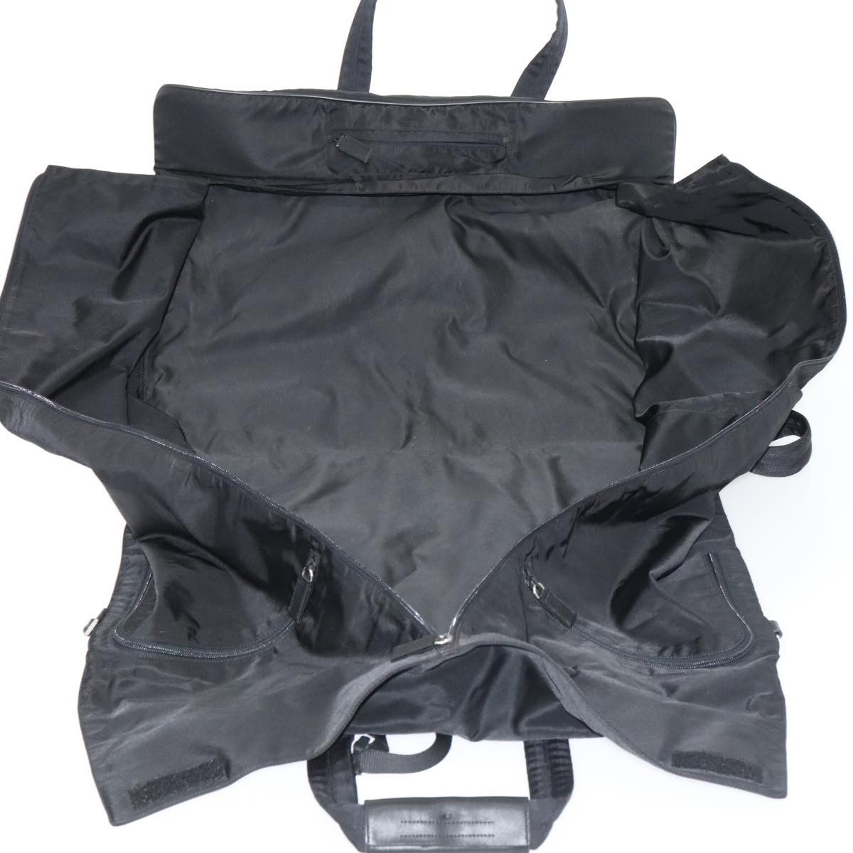 Prada Tessuto Black Synthetic Travel Bag (Pre-Owned) Size ONE SIZE - 10 Thumbnail