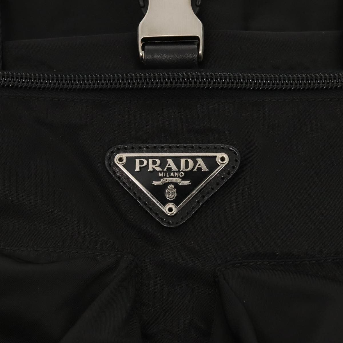 Prada Tessuto Black Synthetic Travel Bag (Pre-Owned) Size ONE SIZE - 13 Thumbnail