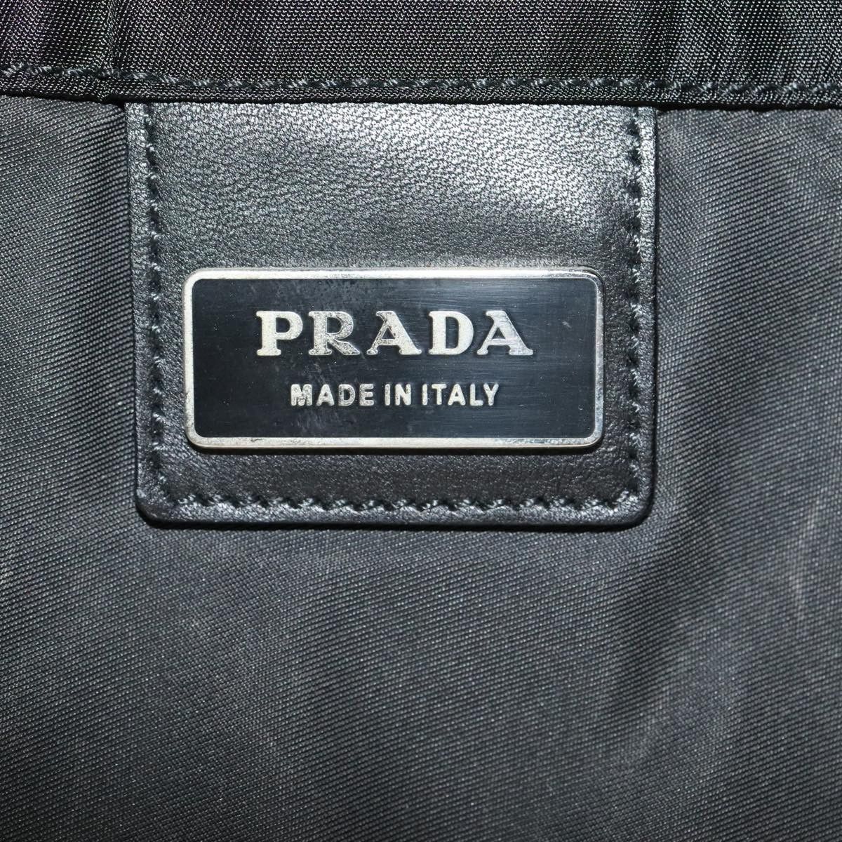 Prada Tessuto Black Synthetic Travel Bag (Pre-Owned) Size ONE SIZE - 11 Thumbnail