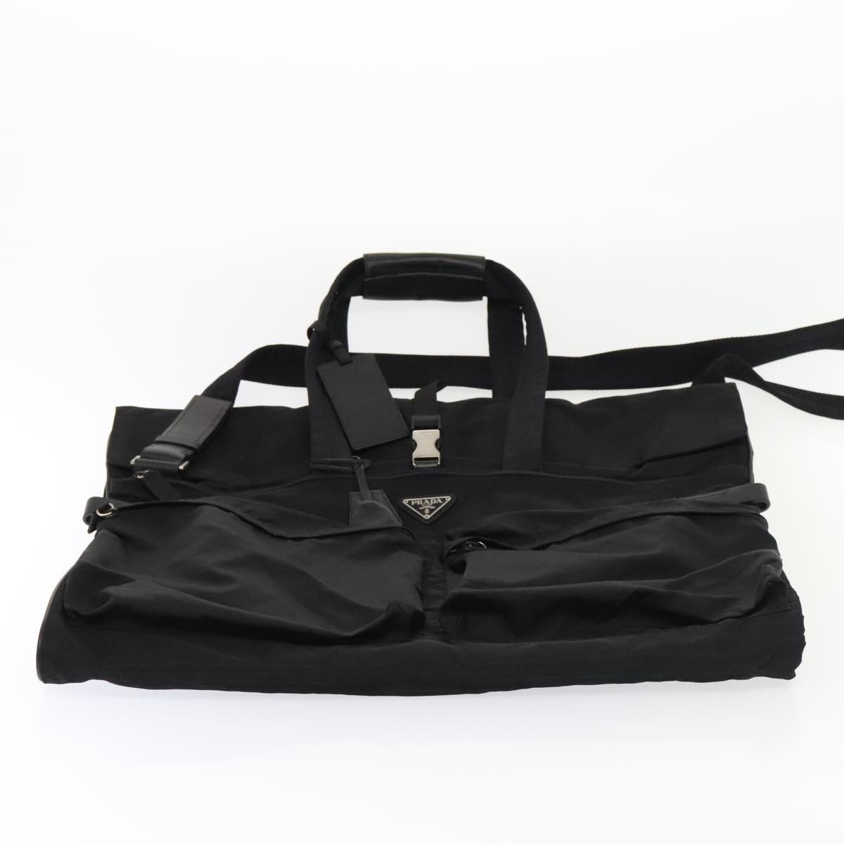 Prada Tessuto Black Synthetic Travel Bag (Pre-Owned) Size ONE SIZE - 19 Thumbnail