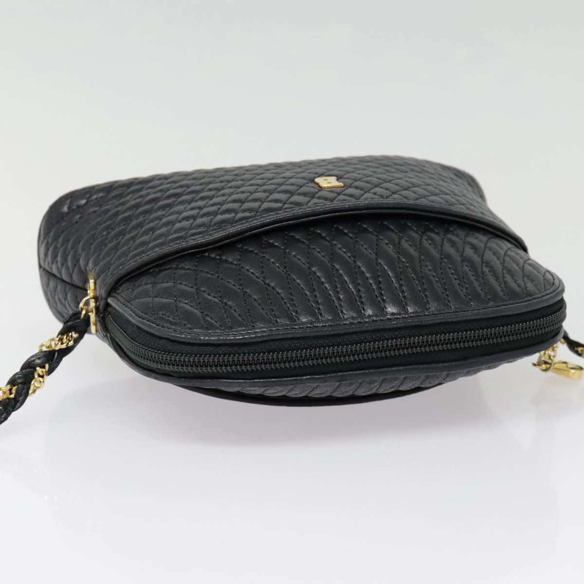 Bally Black Leather Shoulder Bag (Pre-Owned) Size ONE SIZE - 10 Thumbnail