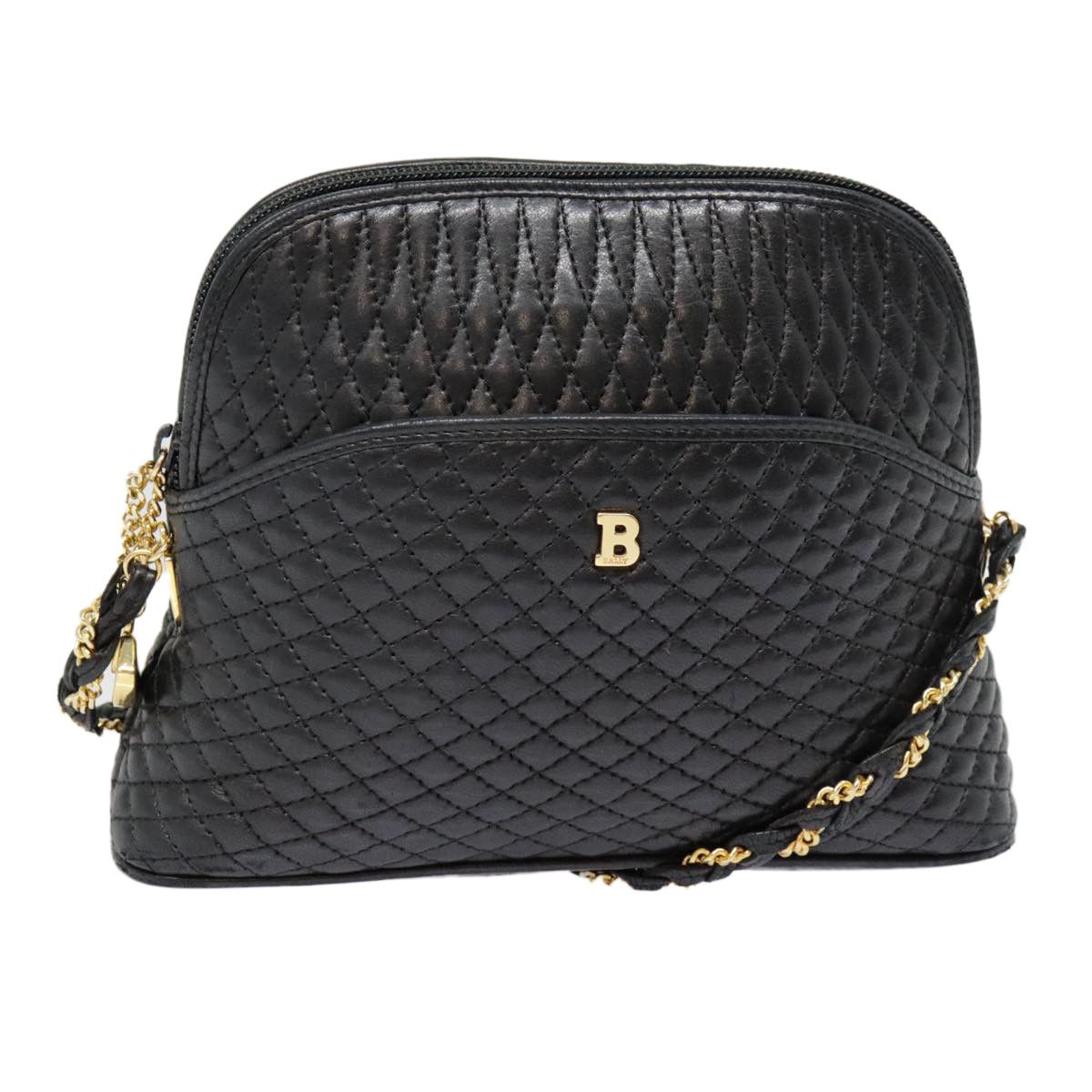 Bally Black Leather Shoulder Bag (Pre-Owned) Size ONE SIZE - 14 Thumbnail