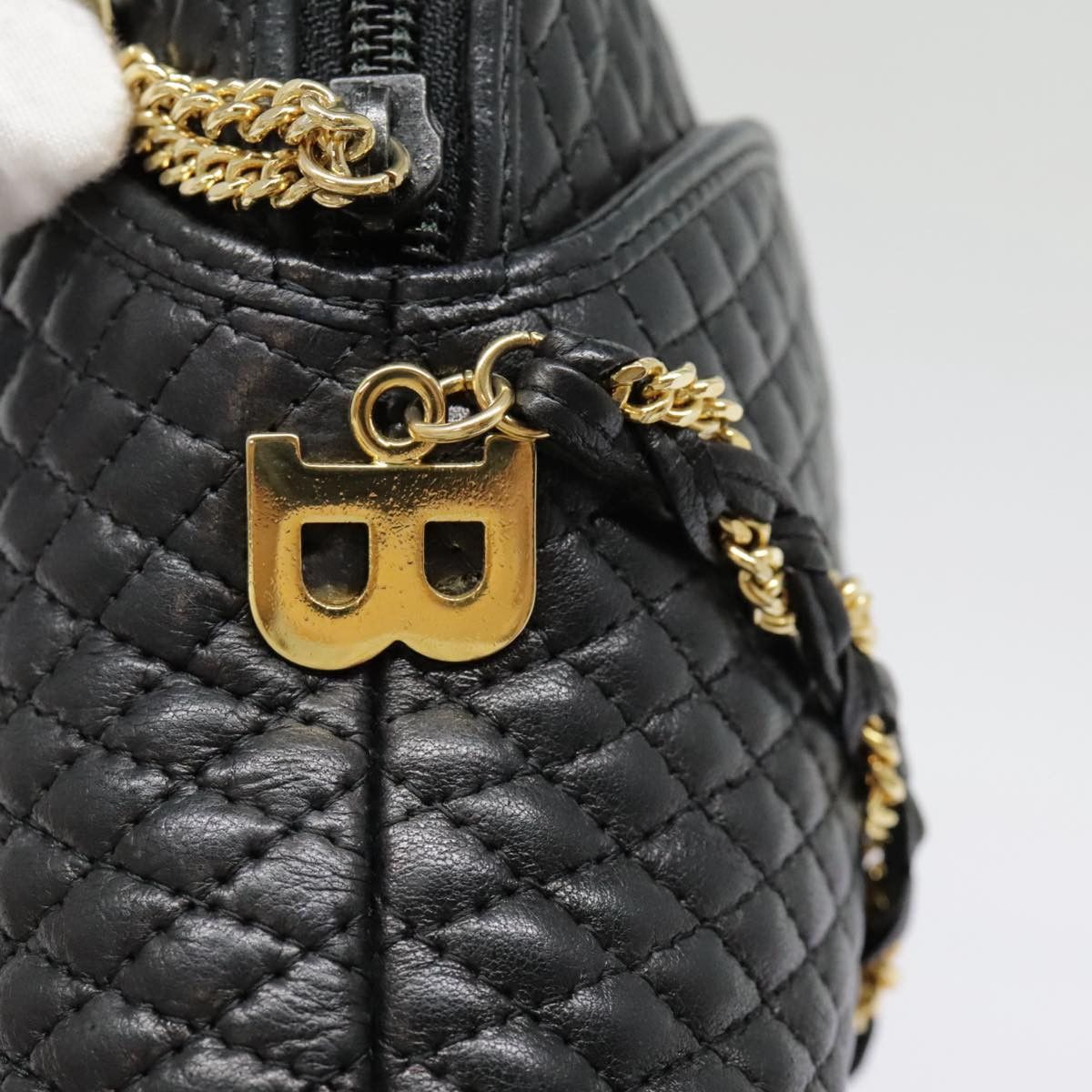 Bally Black Leather Shoulder Bag (Pre-Owned) Size ONE SIZE - 18 Thumbnail