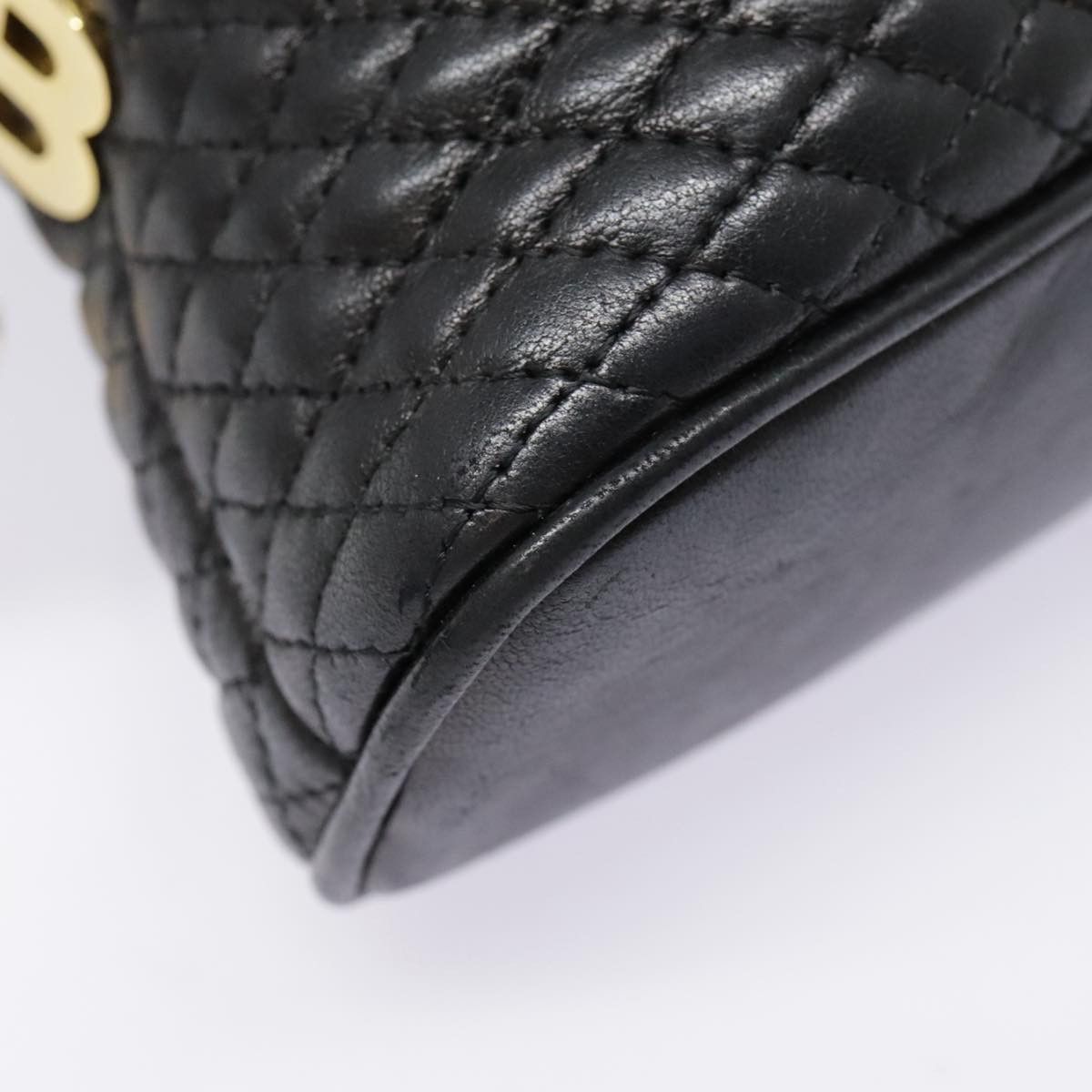 Bally Black Leather Shoulder Bag (Pre-Owned) Size ONE SIZE - 6 Thumbnail