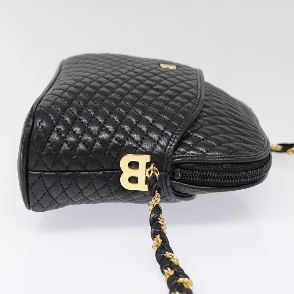 Bally Black Leather Shoulder Bag (Pre-Owned) Size ONE SIZE - 4 Thumbnail