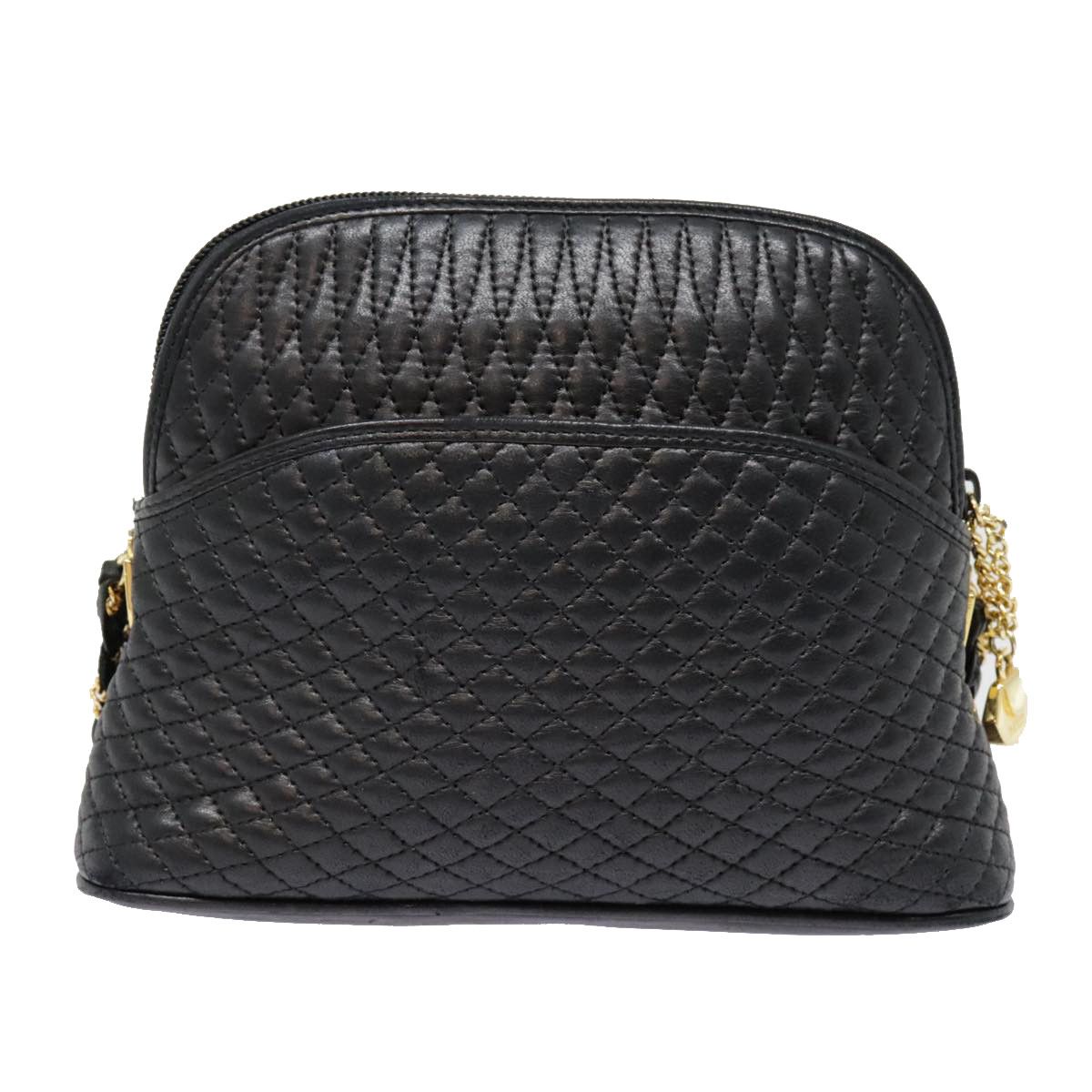 Bally Black Leather Shoulder Bag (Pre-Owned) Size ONE SIZE - 2 Thumbnail