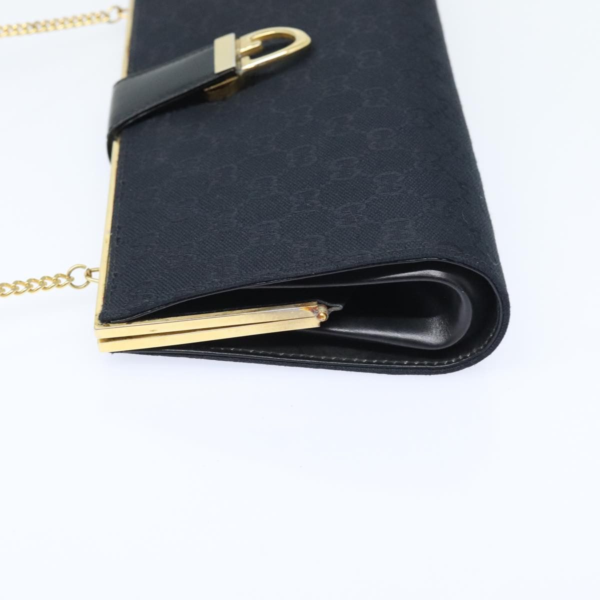 Gucci Gg Canvas Black Canvas Shoulder Bag (Pre-Owned) Size ONE SIZE - 3 Thumbnail