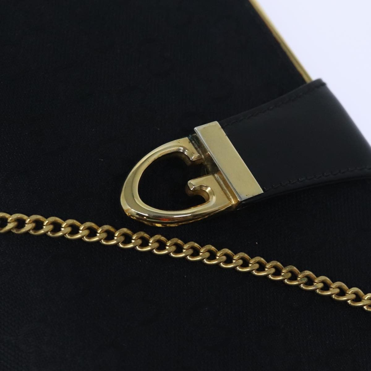Gucci Gg Canvas Black Canvas Shoulder Bag (Pre-Owned) Size ONE SIZE - 18 Thumbnail