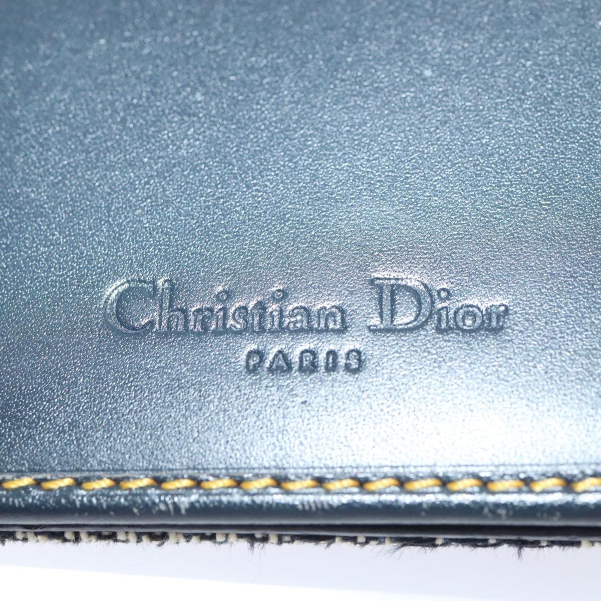 Dior Saddle Navy Canvas Wallet (Pre-Owned) Size ONE SIZE - 11 Thumbnail