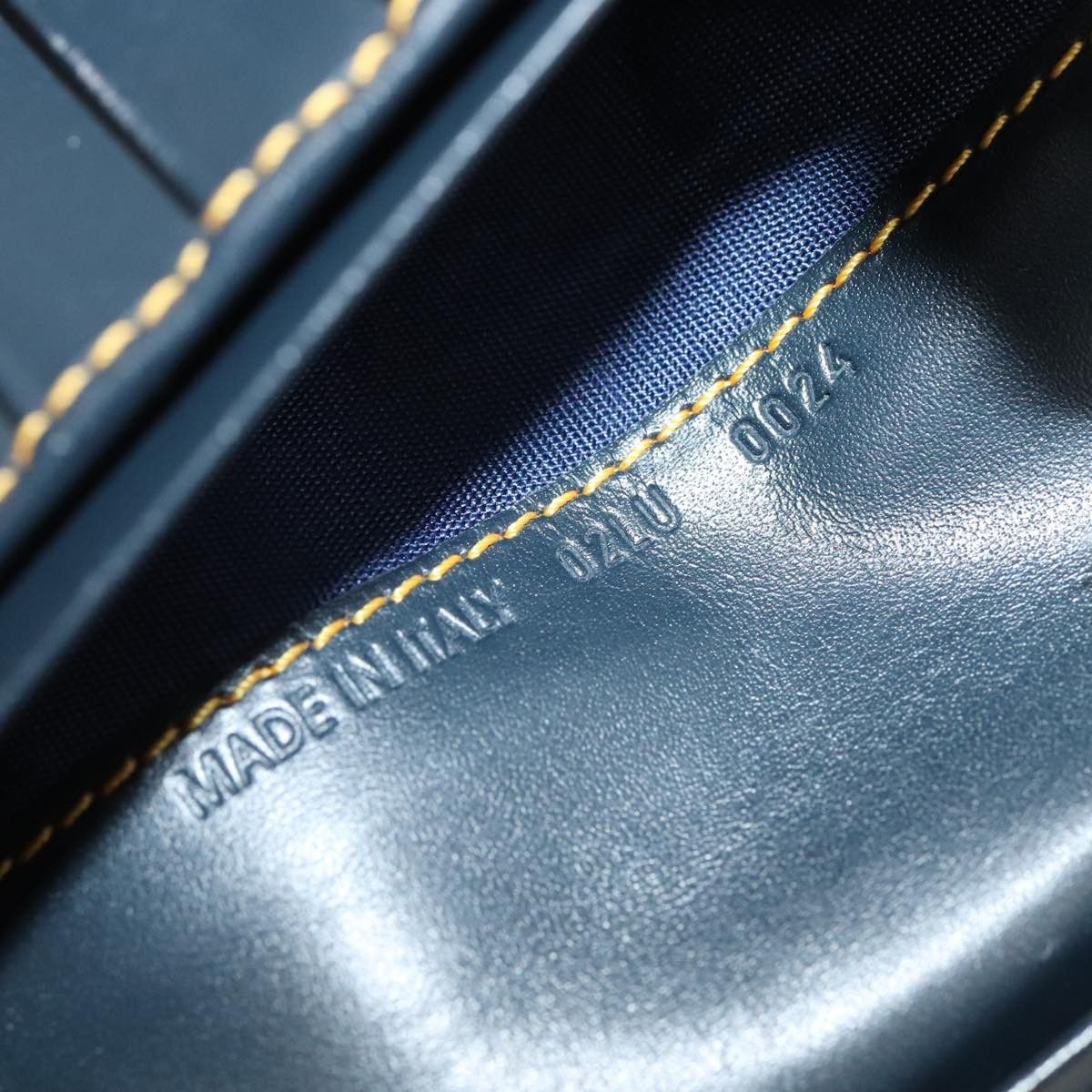Dior Saddle Navy Canvas Wallet (Pre-Owned) Size ONE SIZE - 10 Thumbnail