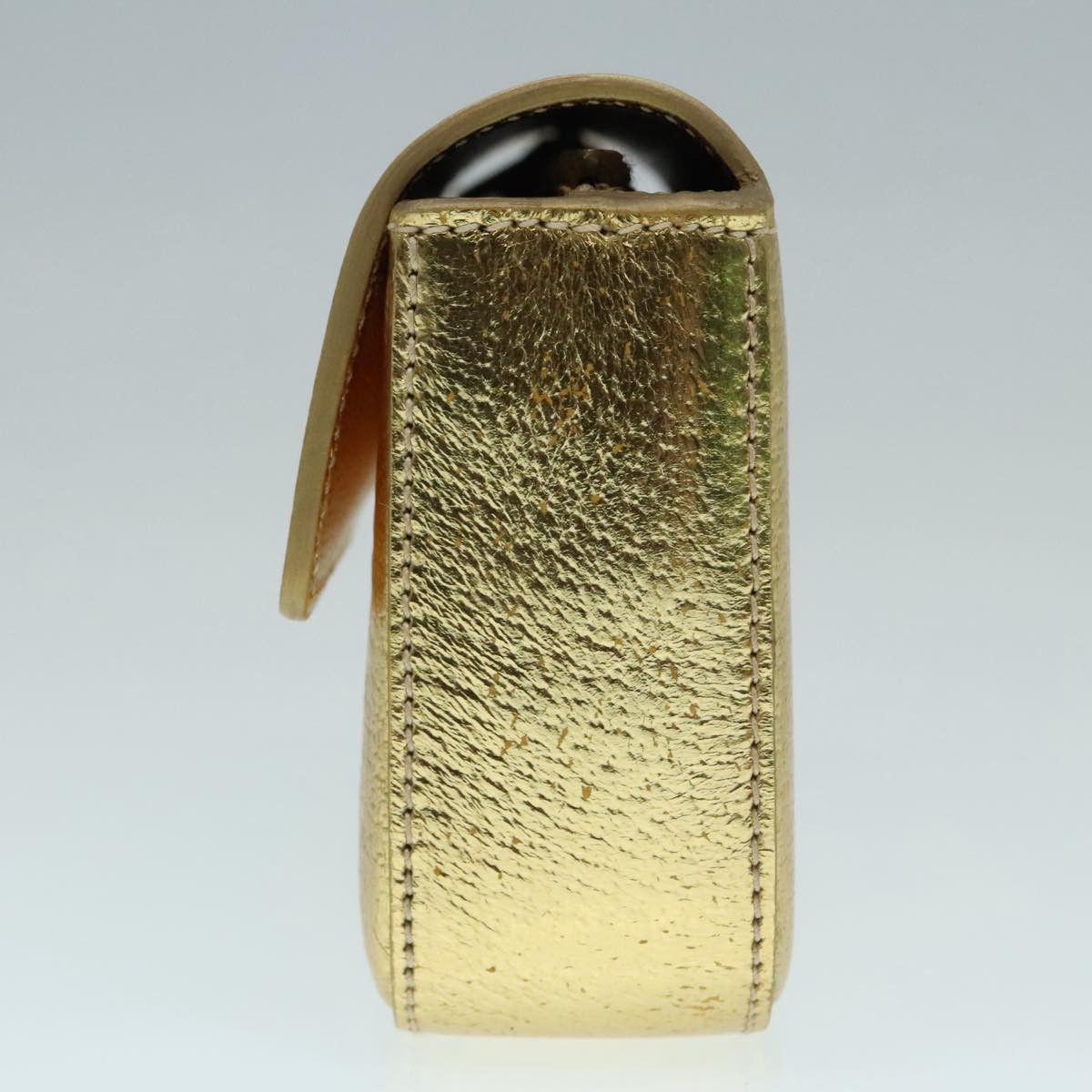 Prada -- Gold Leather Wallet (Pre-Owned) Size ONE SIZE - 3 Thumbnail