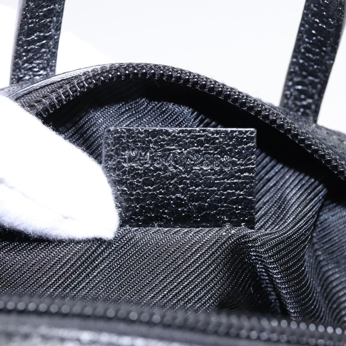 Gucci Gg Canvas Black Canvas Handbag (Pre-Owned) Size ONE SIZE - 13 Thumbnail