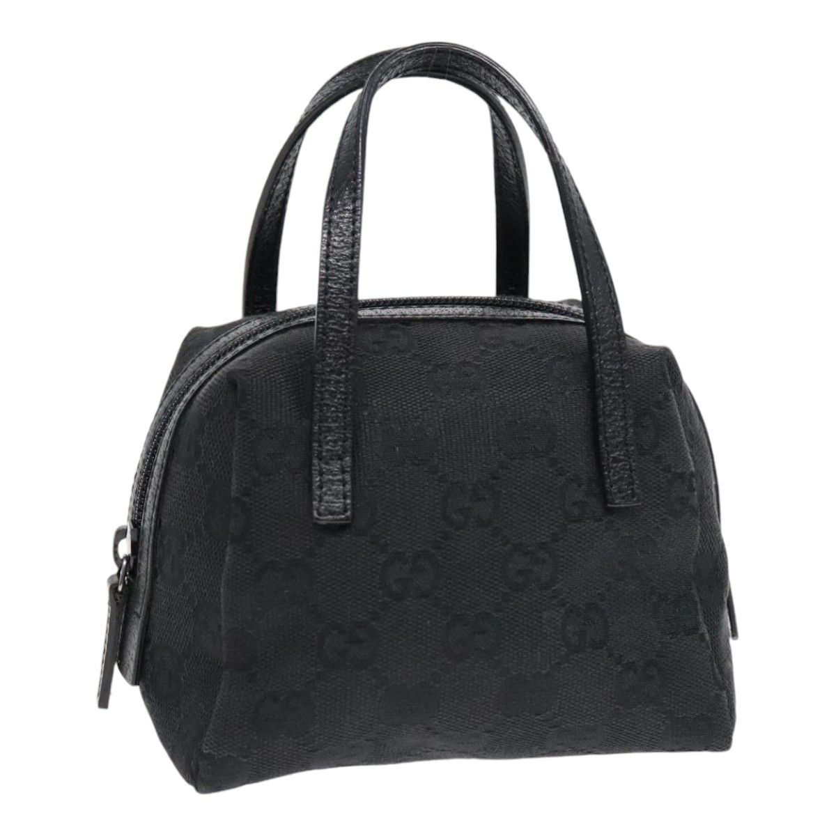 Gucci Gg Canvas Black Canvas Handbag (Pre-Owned) Size ONE SIZE - 16 Thumbnail