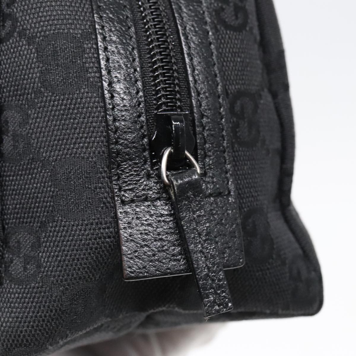 Gucci Gg Canvas Black Canvas Handbag (Pre-Owned) Size ONE SIZE - 19 Thumbnail