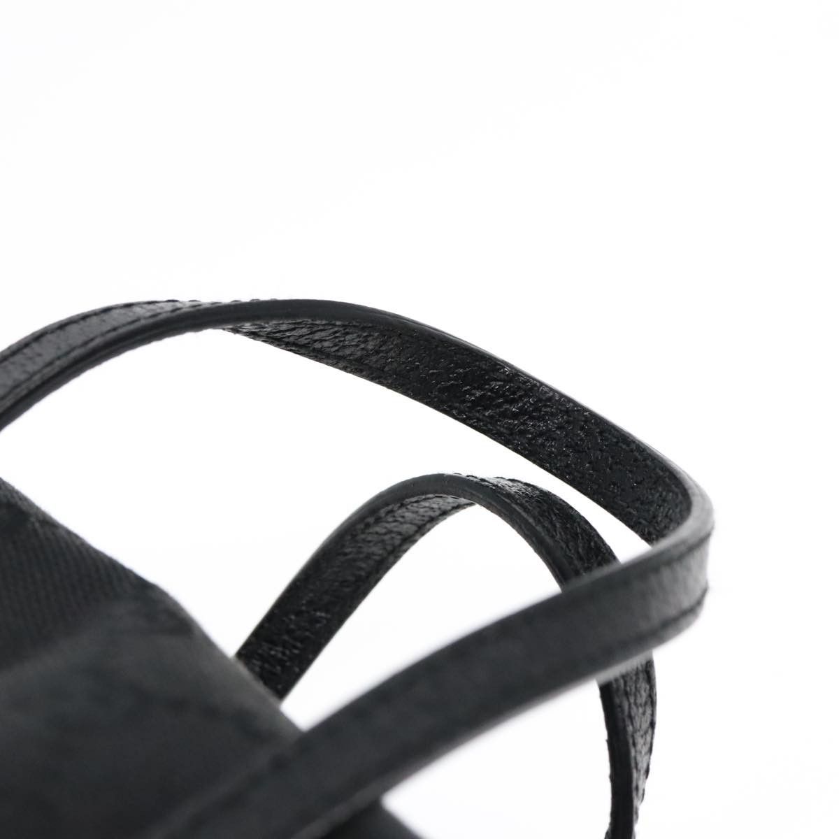 Gucci Gg Canvas Black Canvas Handbag (Pre-Owned) Size ONE SIZE - 17 Thumbnail