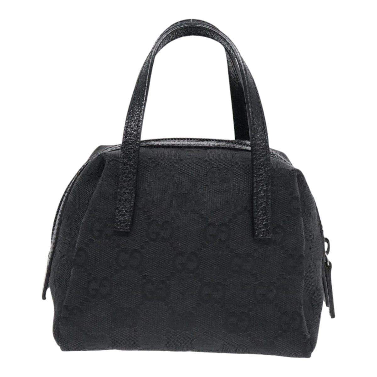 Gucci Gg Canvas Black Canvas Handbag (Pre-Owned) Size ONE SIZE - 2 Thumbnail
