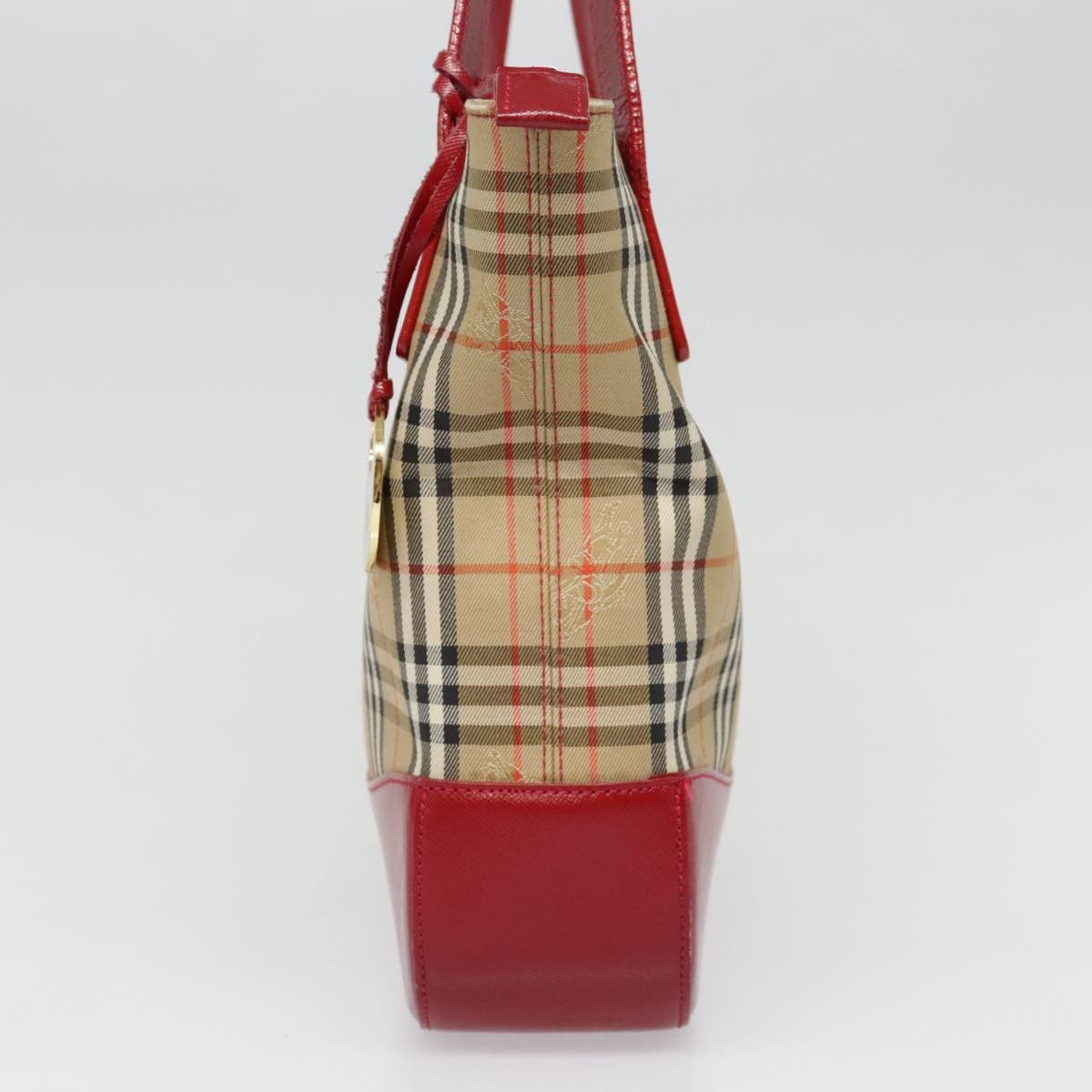 Burberry Tote Bag Beige Canvas Tote Bag (Pre-Owned) Size ONE SIZE - 3 Thumbnail